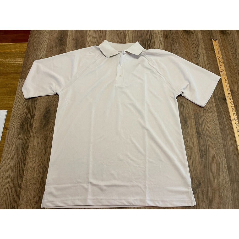 Extreme Performance Shirt, Men's Size Medium, White, Polo Shirt, Short Sleeve